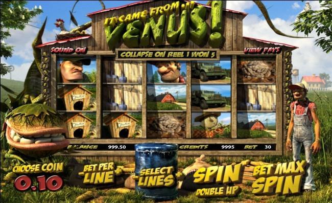 Betsoft slots it came from venus